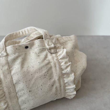 tubutubu frill tote