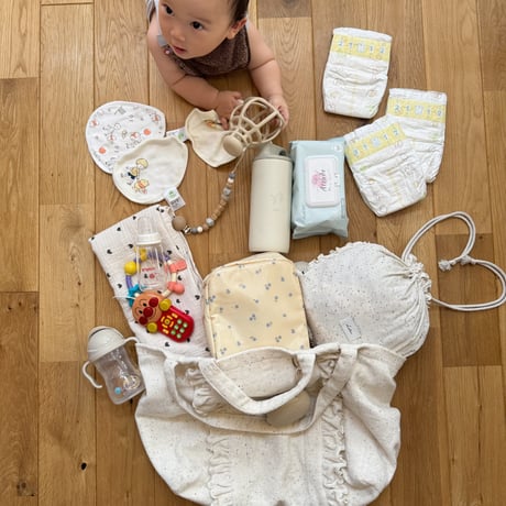 tubutubu frill tote