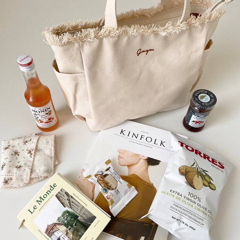 Large fringe discount bag