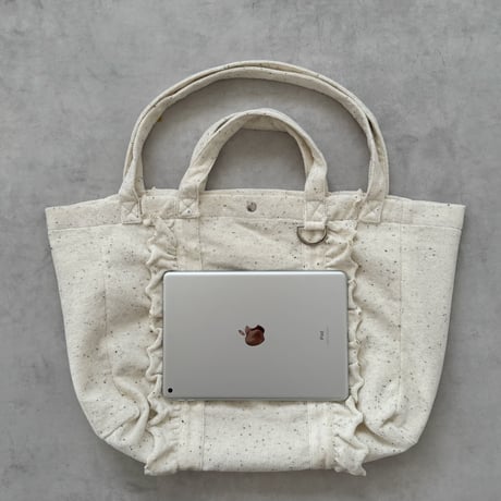 tubutubu frill tote