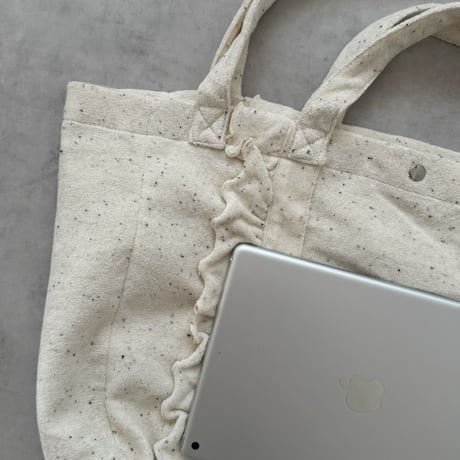 tubutubu frill tote