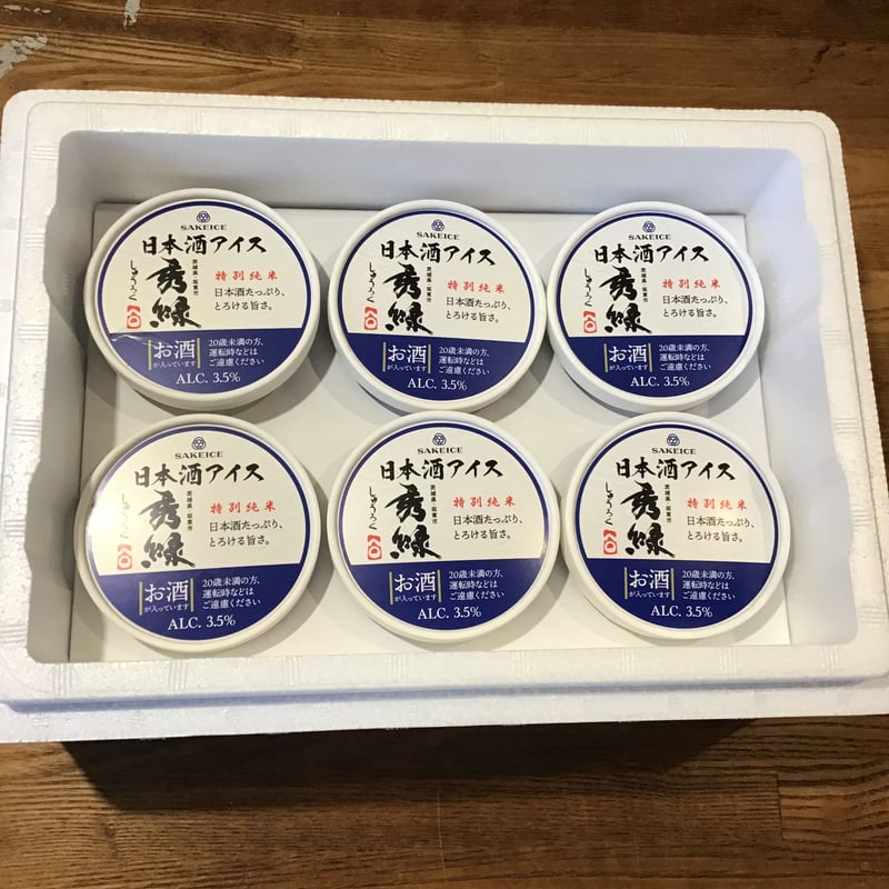 【本日お値下げ】HisensuHPAC-22G 日本酒アイス秀緑(アルコール3.5%) | 古谷醤油酒店 ONLINE SHOP