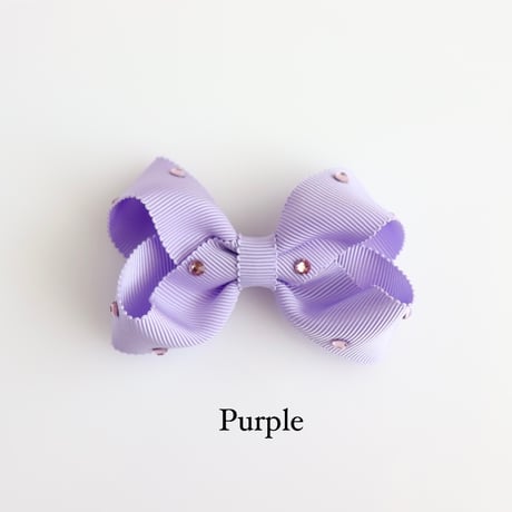 Crystal grosgrain ribbon -Small- SS