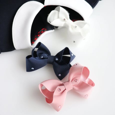 Crystal grosgrain ribbon -Small- SS