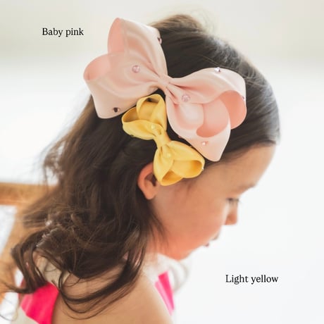 Crystal satin ribbon -Large- SS