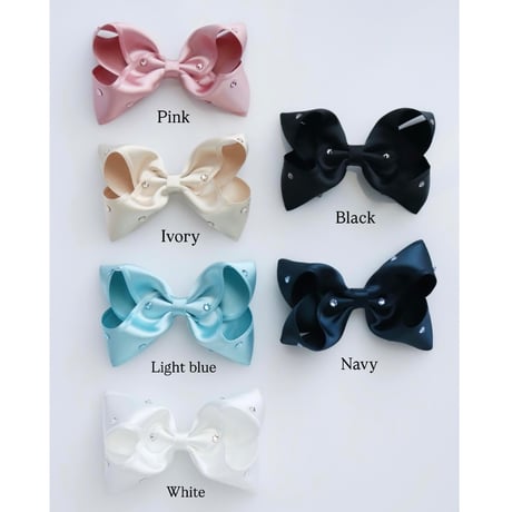 Crystal satin ribbon -Small- SS