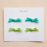 Mini ribbon tie SS