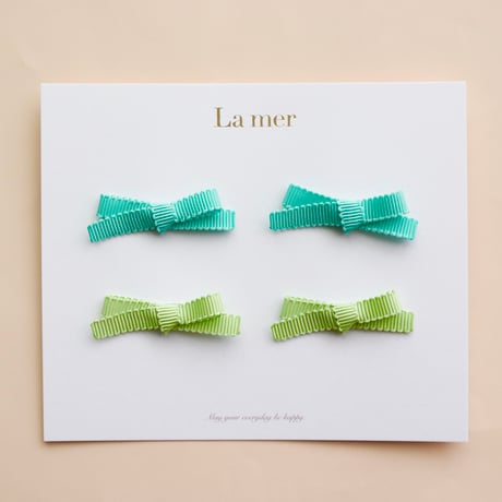 Mini ribbon tie SS