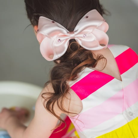Crystal satin ribbon -Large- SS