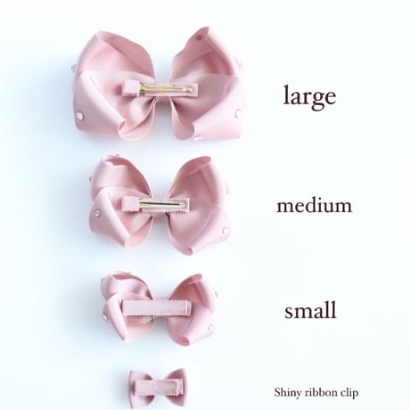 Crystal grosgrain ribbon -Small- SS
