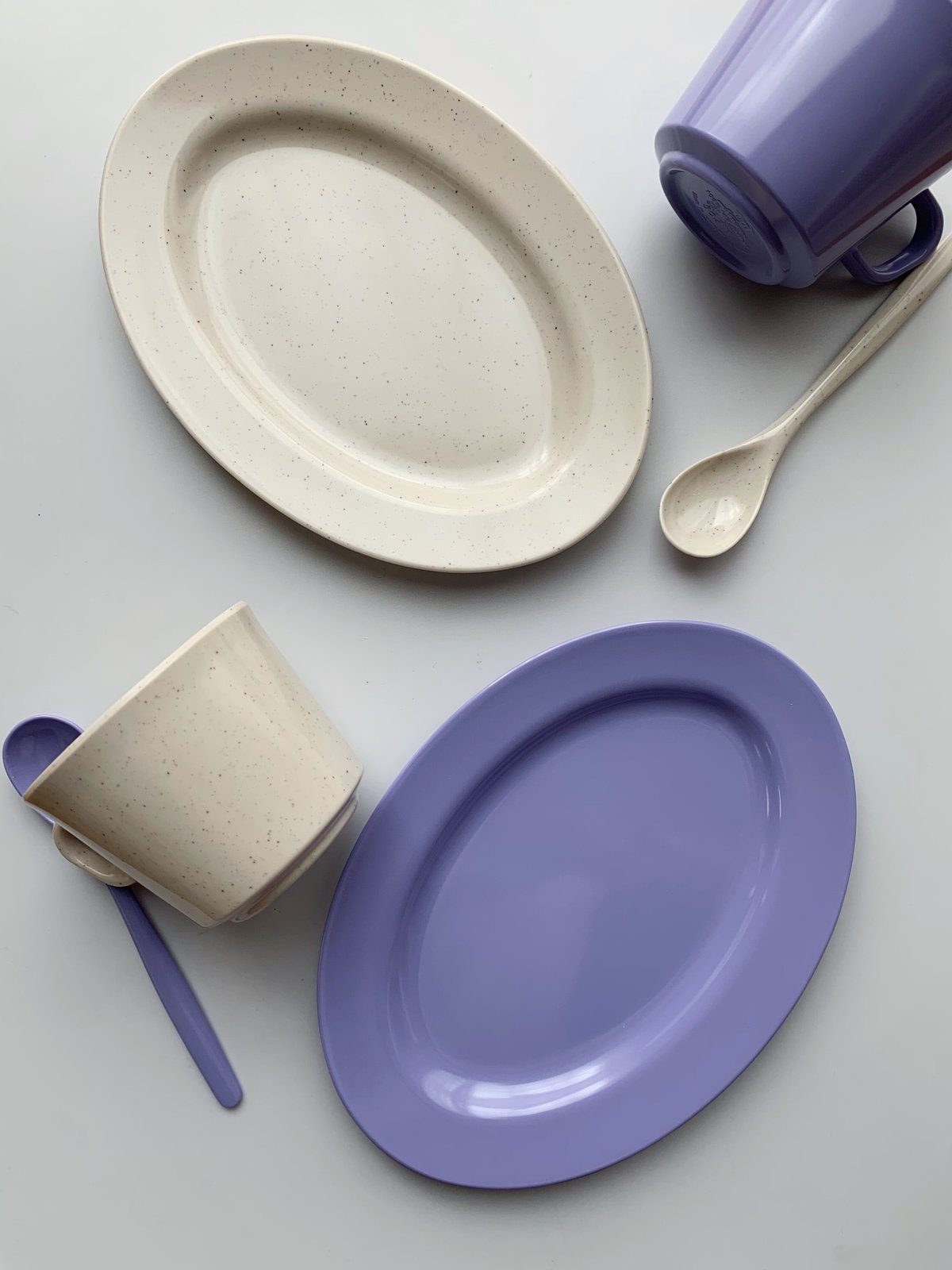 PICHONオーバルプレート　2客 オーバル プレート（S）｜Bauer Pottery(バウアーポッタリー