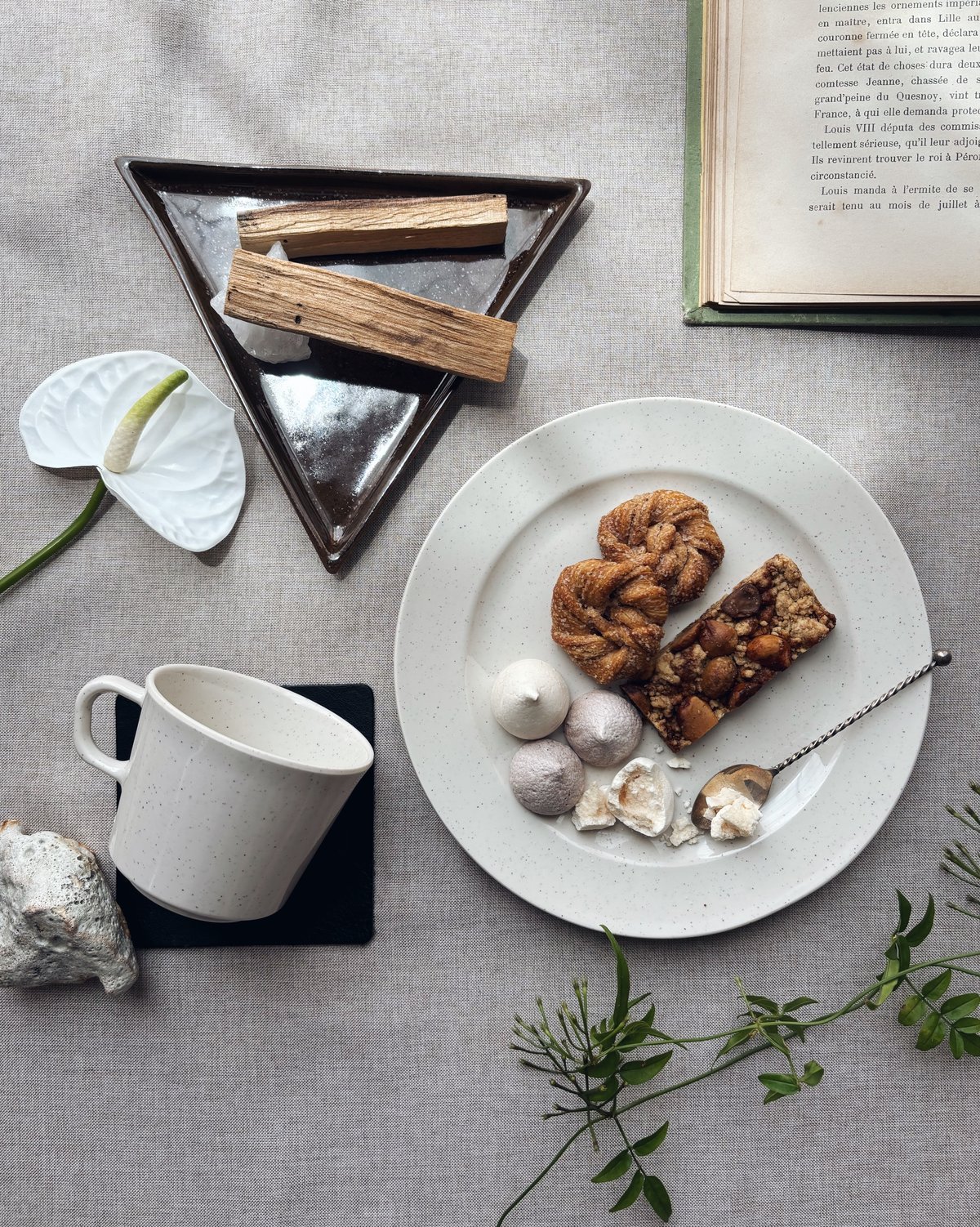 ROUND PLATE / Oatmeal | Cinq