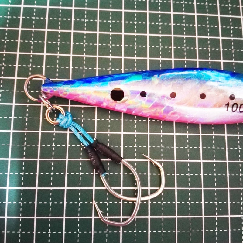 アシストフック ジガーライトホールド3/0 ダブル ツイン ライト