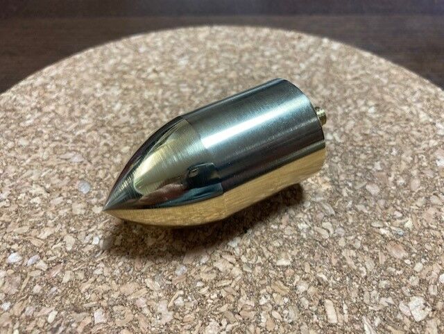 B&W製オリジナルスピーカーフェイズプラグ/真鍮C3604削り出し/汎用品 2個 original