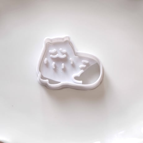 クッキー型　おねむりポメラニアン