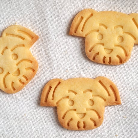 クッキー型　ヨークシャーテリア（たれ耳）