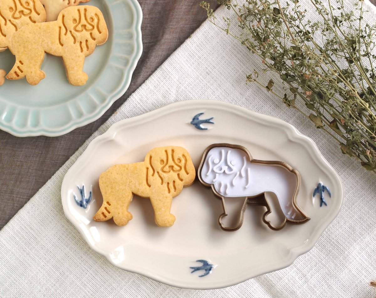 クッキー様 クッキー型 キャバリア横向き | めめぱん-memepan-