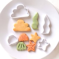 クッキー型　夏の海4点セット