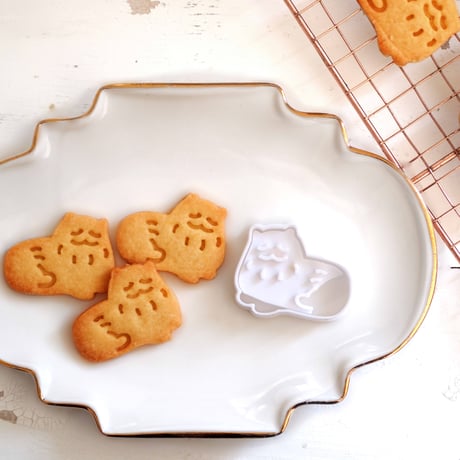 クッキー型　おねむりポメラニアン