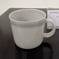大堀相馬焼 いかりや窯 古今白相馬 マグカップM