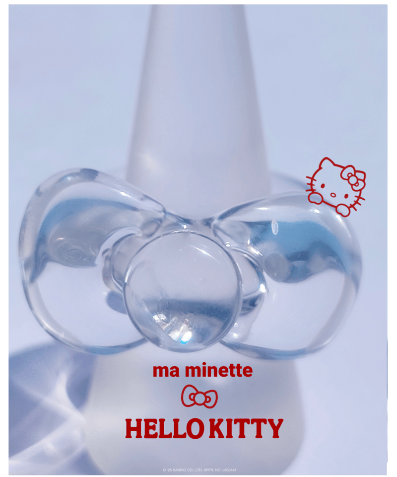 Hello Kitty × ma minette 】 🎀Hello Kitty Ribb