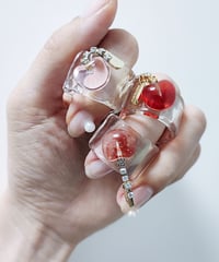 【 限定受注生産 】 cherry? ring  (red ・mix)