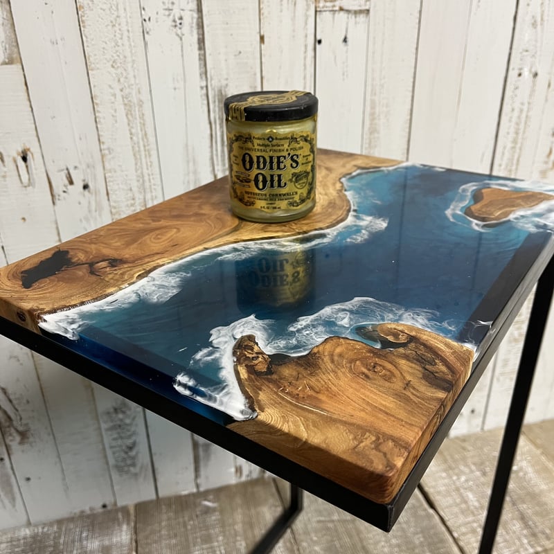 ocean side table レジン リバーテーブル-