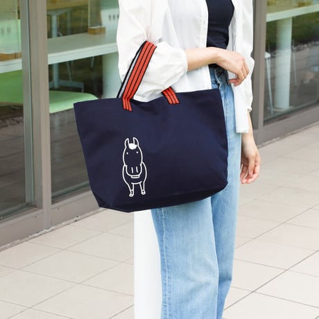 馬い酒番外品～豊橋帆前掛けバッグ・キリッと～（マチ広め）