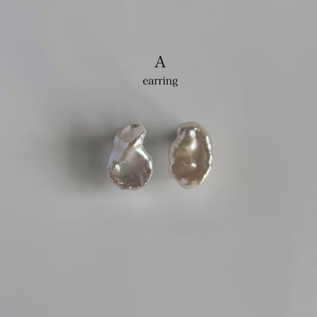 "Aquw"  -  pierce / earring