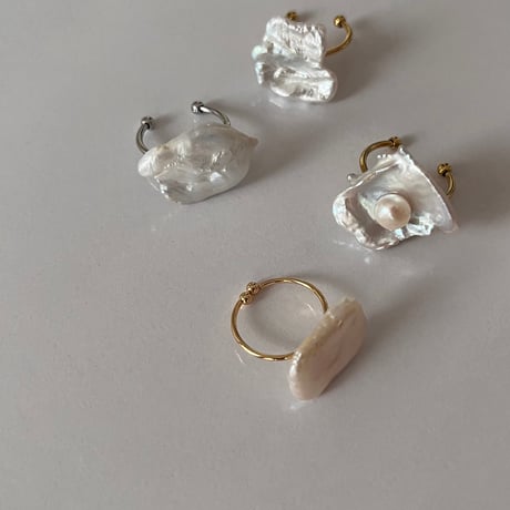 baroque perl ring