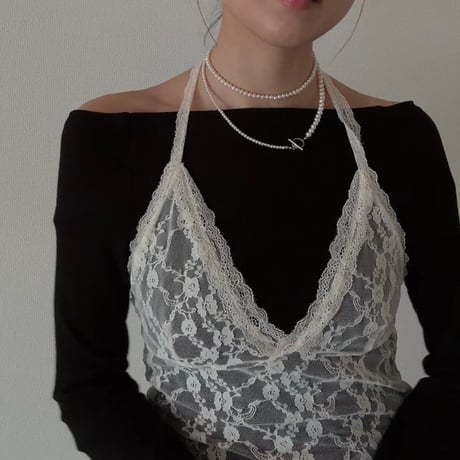 ［9way］" Étoffe " - perl  necklace