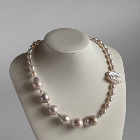 baroque pearl  necklace  - 03