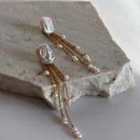 ［2way］chandelier chain pierce / earring