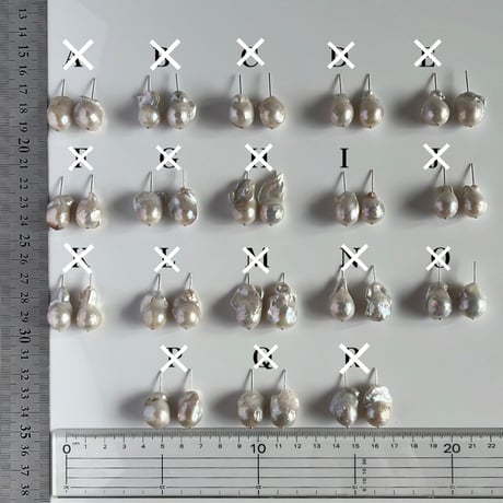 バロックパールピアス