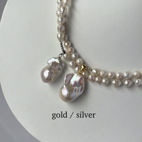 baroque pearl  necklace  - 04