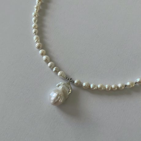 baroque pearl  necklace  - 04