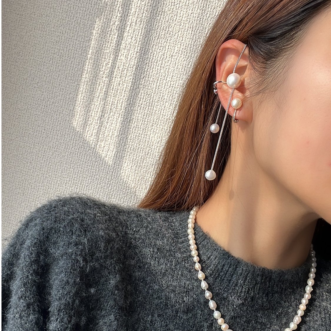 【Emily】ピアス　eri takekawa あじさいピアス Eri