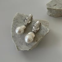 ［silver］baroque perl pierce / earring