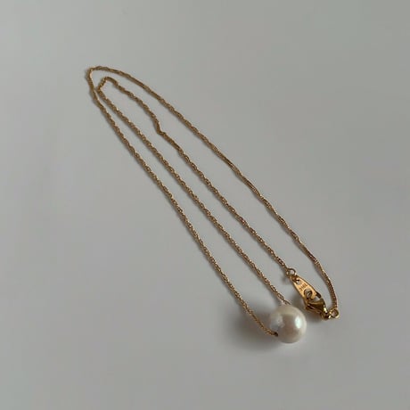baroque perl  long necklace - 02