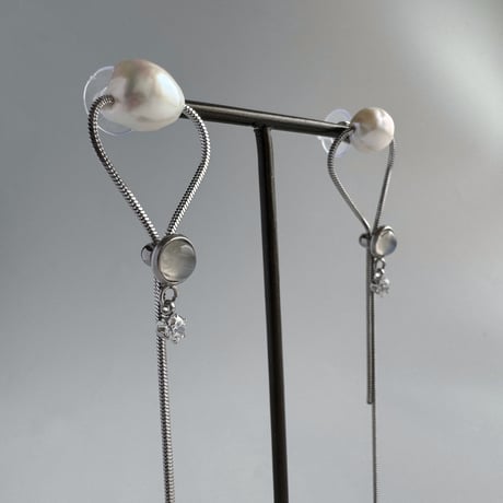 ［2way］snake chain pierce / earring