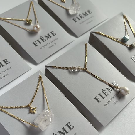 tiny drop pearl necklace