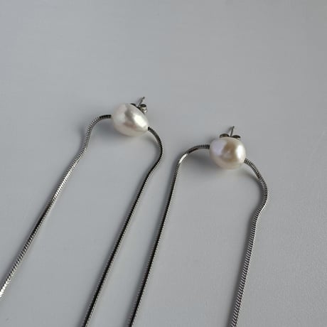 ［2way］snake chain pierce / earring