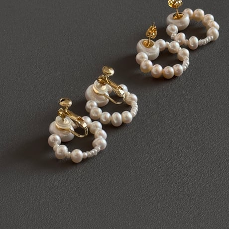 "Halo" -  pierce/earring