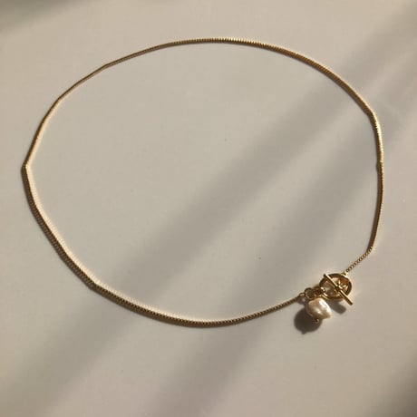バロックパール　マンテルネックレス