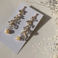 つぶつぶ実のロングピアス/イヤリング/サージカルステンレス