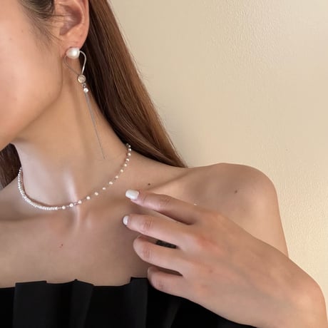 ［2way］snake chain pierce / earring