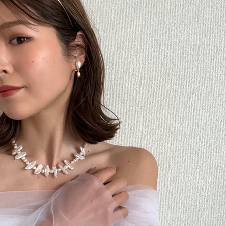 baroque perl  necklace  - 02