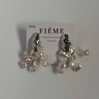 ［silver］つぶつぶパールピアス / イヤリング
