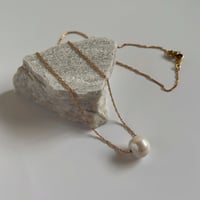 baroque perl  long necklace - 02