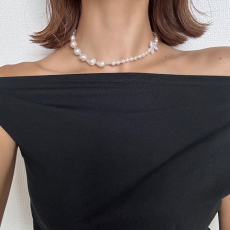 baroque pearl  necklace  - 03
